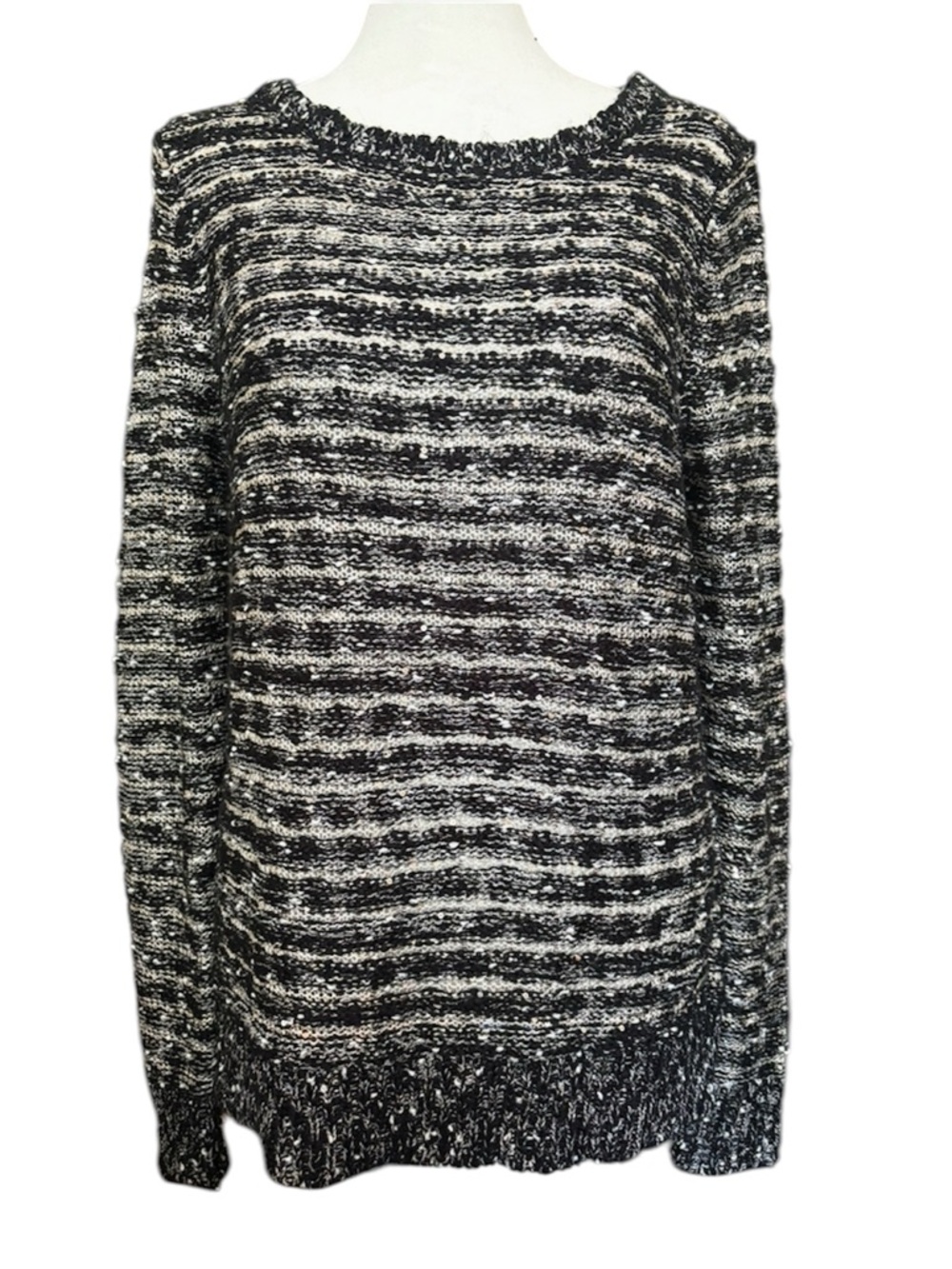 Harley-Davidson Metallic Sequin Knit Sweater Size Large